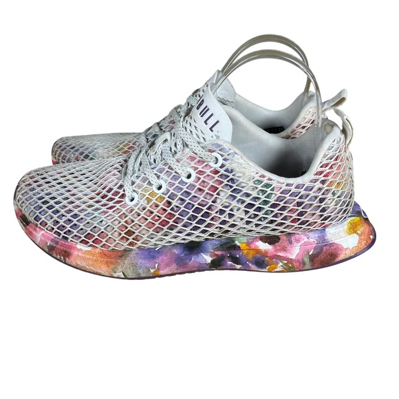 NOBULL Women's Floral Print Mesh Training Sneakers Shoes Size 7.5 *See Pics - Picture 5 of 9